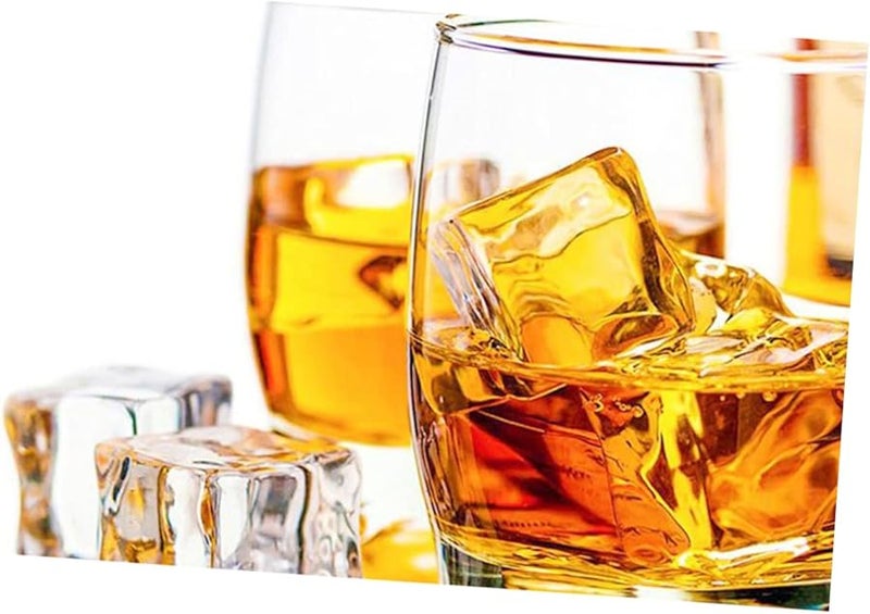 GLEAVI 25mm Transparent Acrylic Fake Ice Cubes for Photography Kitchen Decoration Party Supplies - Image 2